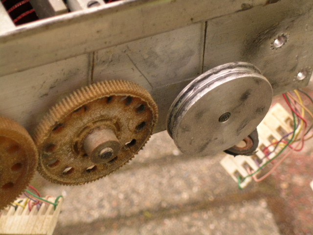 Photo: The generator drive pulley